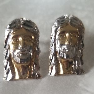 Jesus earrings